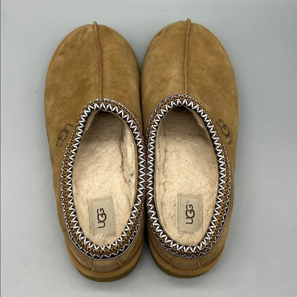 UGG TASMAN SLEEPERS,MENS SIZE 11 Chestnut